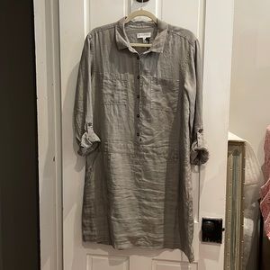 Michael Stars Women’s shirt dress NWT Sz L